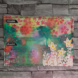 Creative Expressions Helen Colebrook Floral Daydream 7 in x 5 in Stencil