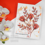 Creative Expressions Helen Colebrook Floral Daydream 7 in x 5 in Stencil