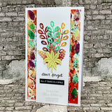 Creative Expressions Helen Colebrook Leafy Trails 7 in x 5 in Stencil