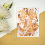 Creative Expressions Helen Colebrook Tulip Triumph 6 in x 4 in Stencil
