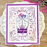 Creative Expressions Jamie Rodgers Oval Heart Frame Craft Die