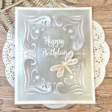 Creative Expressions Jamie Rodgers Oval Heart Frame Craft Die