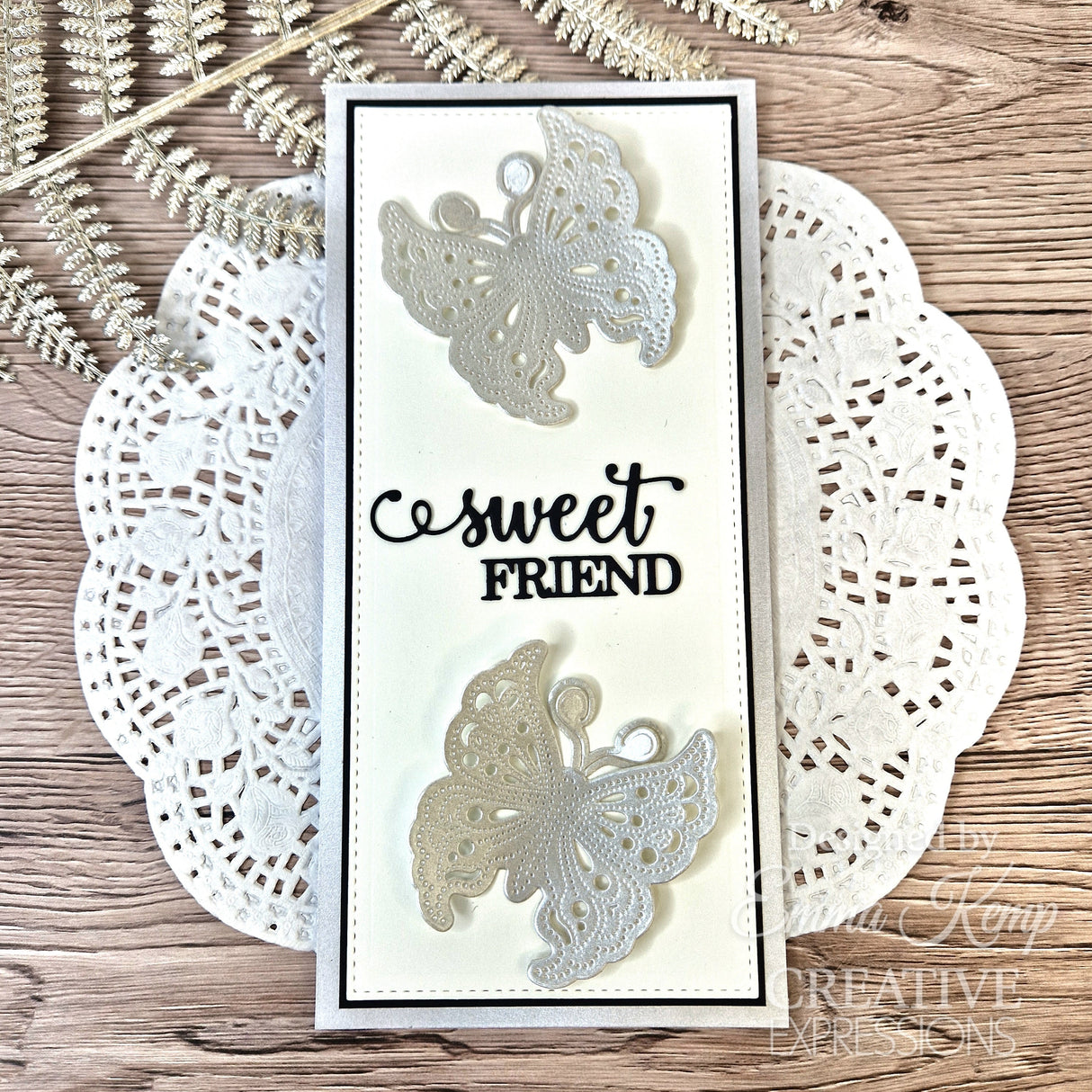 Creative Expressions Jamie Rodgers Delicate Butterfly Craft Die
