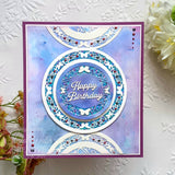 Creative Expressions Jamie Rodgers Butterfly Circle Frame Craft Die