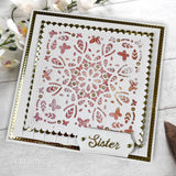 Creative Expressions Jamie Rodgers Butterfly Background Craft Die