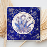 Creative Expressions Jane's Doodles Tulip & Crocus 4 in x 6 in Clear Stamp Set