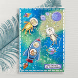 Creative Expressions Jane's Doodles Have A Blast 6 in x 8 in Clear Stamp Set