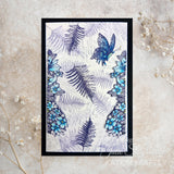 Katkin Krafts The Butterfly Effect 6 in x 8 in Clear Stamp Set