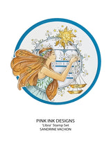 Pink Ink Designs Libra 6 in x 8 in Clear Stamp Set