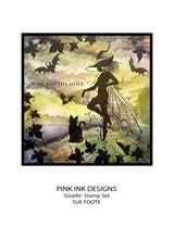 Pink Ink Designs Giselle 6 in x 8 in Clear Stamp Set
