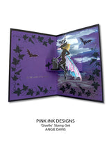 Pink Ink Designs Giselle 6 in x 8 in Clear Stamp Set