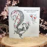 Pink Ink Designs Stinkin' Cute 6 in x 8 in Clear Stamp Set