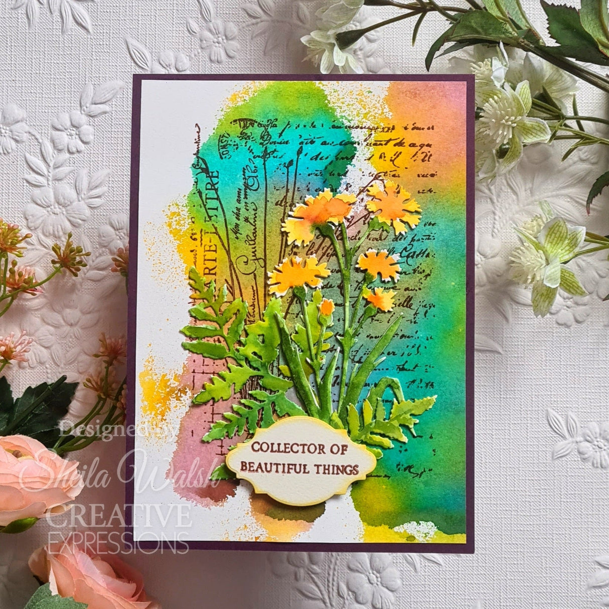 Creative Expressions Sam Poole Shabby Basics Hedgerow Thistle Craft Die