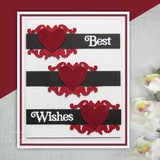 Creative Expressions Sue Wilson Finishing Touches Heart Scroll Buckle Craft Die