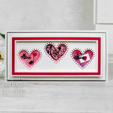 Creative Expressions Sue Wilson Finishing Touches Heart Accessories Craft Die