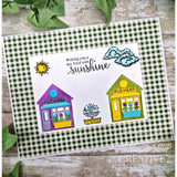 Creative Expressions Sue Wilson Miniature Village Flower Shop Craft Die