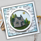 Creative Expressions Sue Wilson Cottage Scenes 4 in x 6 in Stamp Set