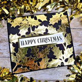 Creative Expressions Sue Wilson Festive Holly Floating Frame Craft Die