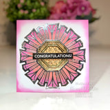 Creative Expressions Sue Wilson Art Deco Collection Rosette Craft Die