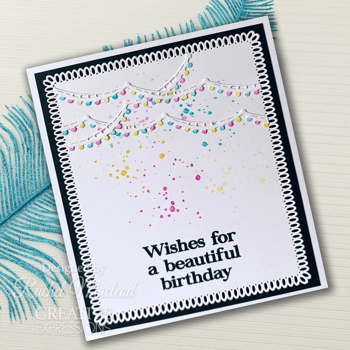 Creative Expressions Sue Wilson Border Coronet Lace Craft Die