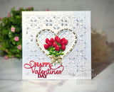 Creative Expressions Sue Wilson Finishing Touches Heart Accessories Craft Die