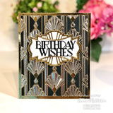 Creative Expressions Sue Wilson Art Deco Collection Grand Labels Craft Die
