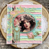 Creative Expressions Taylor Made Journals Chateau Rose 8 in x 8 in Paper Pad
