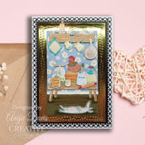 Creative Expressions Sam Poole Rustic Homestead Kitchen Shelf Craft Die