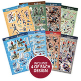 Good Sport Decoupage Topper Collection