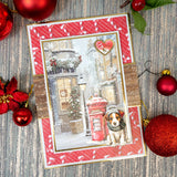 Jack Russell Terrier & Beagle Decoupage Topper Sheet