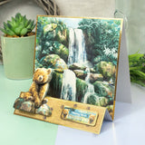 A Beary Good Day Decoupage Topper Sheet