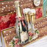 A Warm Winter Welcome Decoupage Topper Sheet