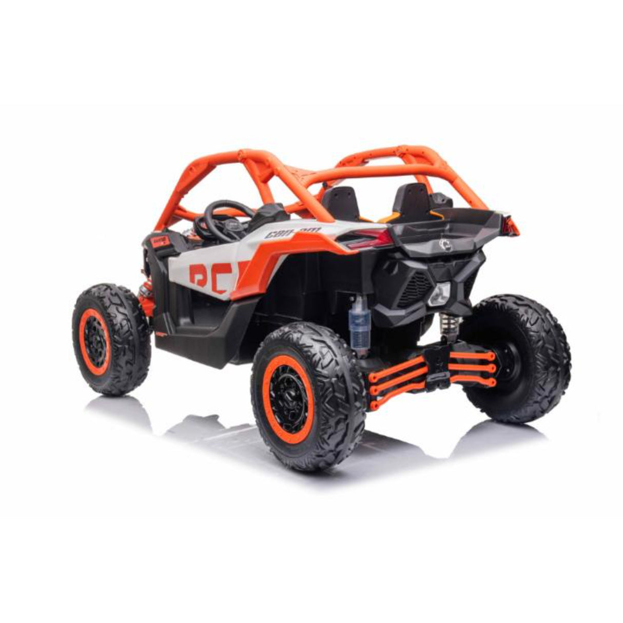 2x24V Can-Am Maverick RS Performance Edition 4x4 2-Seater Ride-On UTV W/ Rubber Wheels, Double Battery Pack, Music Player & RC