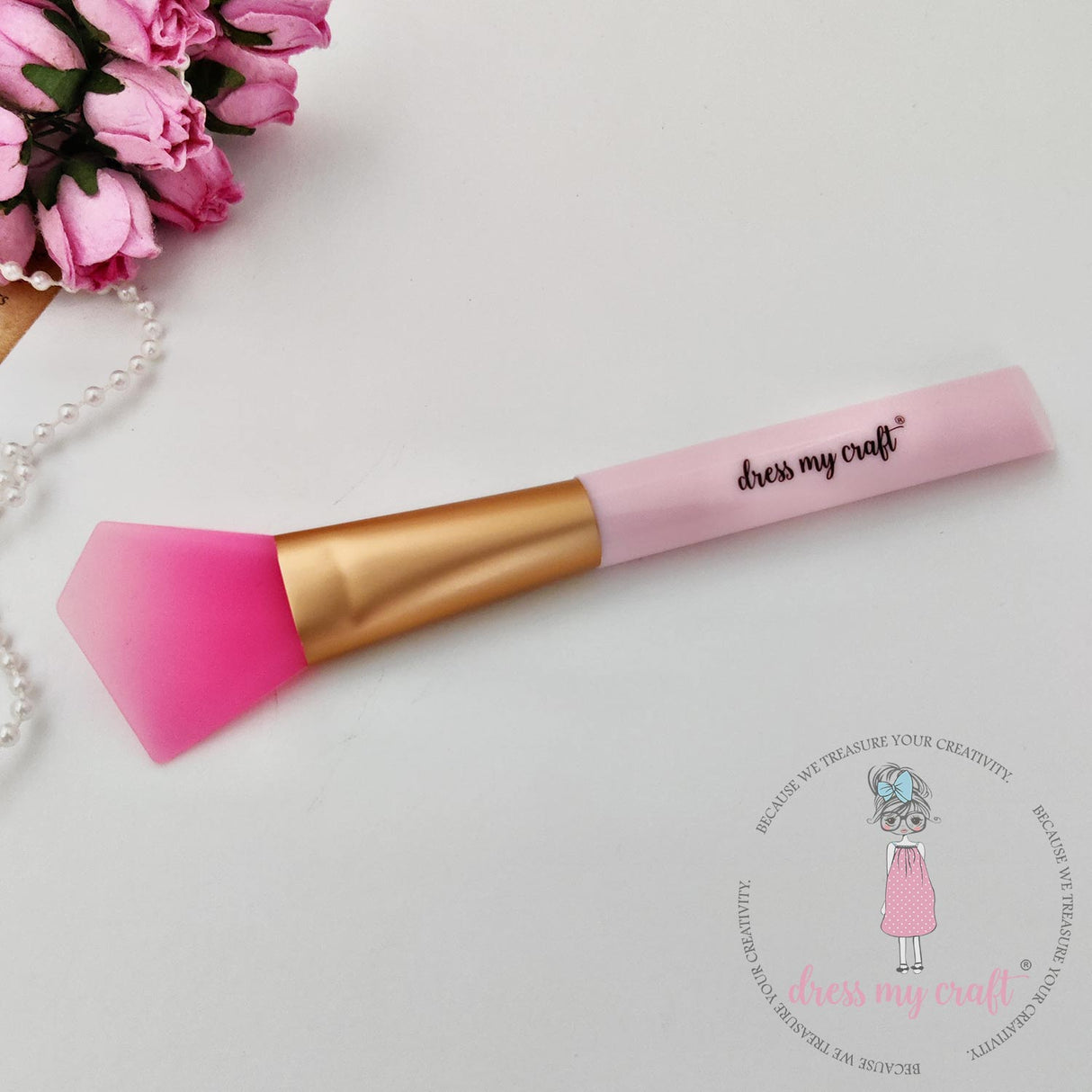 Dress My Craft - Silicone Spatula Brush