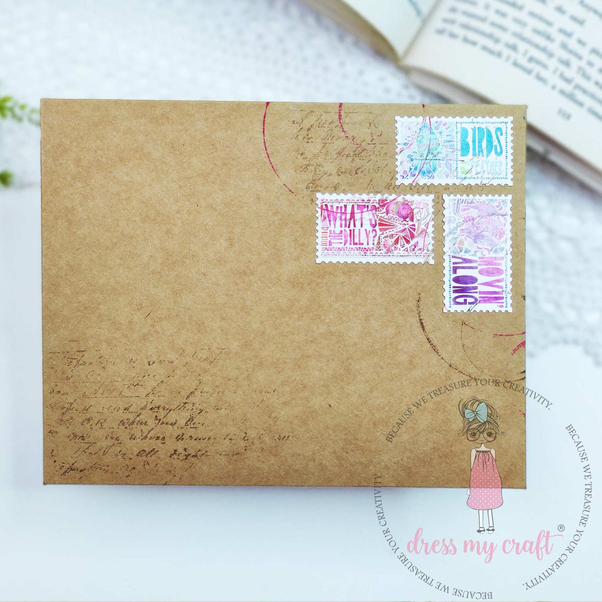 Dress My Craft - Kraft Sheet Cardstock