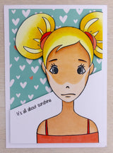 Karin Joan Clear Stamp Miranda Missees Collection 160x120mm nr.07