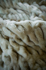 Caramel Swirl Double-sided Minky Blanket