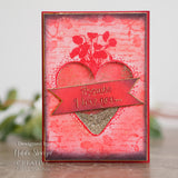 Creative Expressions Designer Boutique Collection Eternal Poppies A6 Clear Stamp Set