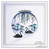 Lavinia Stamp - Swans