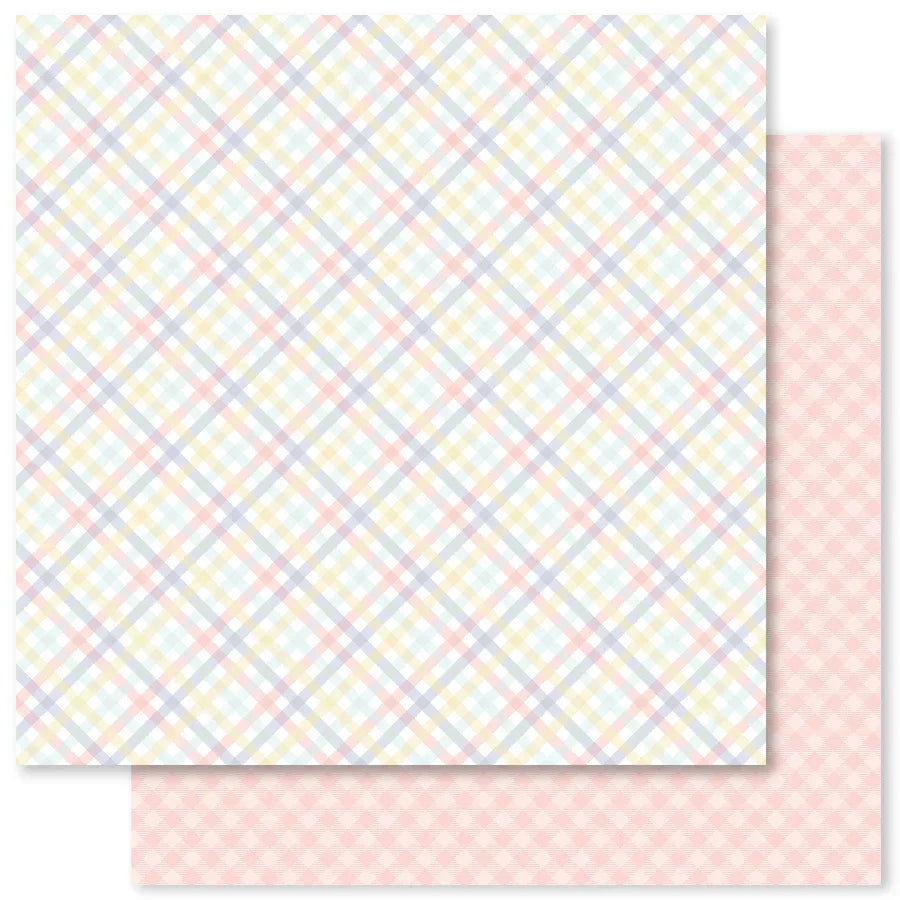 Easter Time Plaids E 12x12 Paper (12pc Bulk Pack) 31824