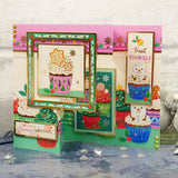 Christmas Cupcakes Luxury Topper Set