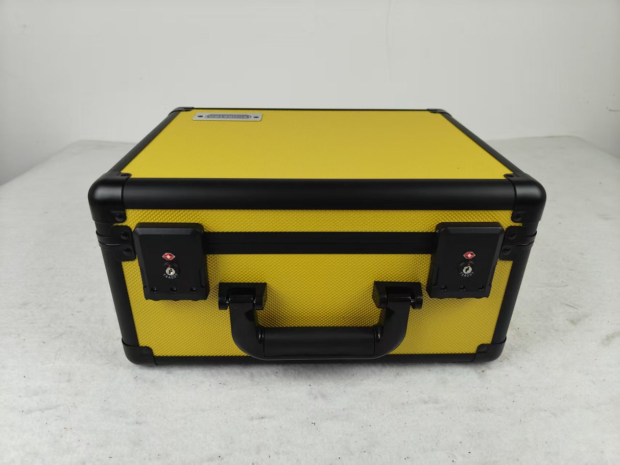 EVORETRO Aluminum Graded Card Storage Box, TSA Lock