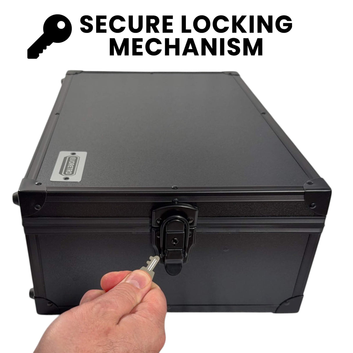 80-Slot Miniature Storage Case with Customizable Foam