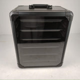 Aluminum Miniatures Display Case with 5 Magnetic Trays