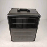 Aluminum Miniatures Display Case with 5 Magnetic Trays