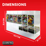 Acrylic Display Stand for Booster  DispenserPacks – Retail Counter Unit with Top Shelf