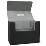 EVORETRO Lightweight Magnetic Card Holder - 180+ Toploaders or 500+ Trading Cards | Black/Grey