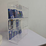 Acrylic Display Stand for Booster  DispenserPacks – Retail Counter Unit with Top Shelf