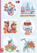 Cutting Sheet I Love Holland - Tulips A4