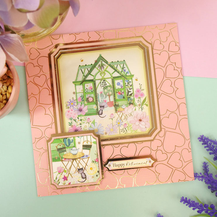 Essential Foiled Card Blanks - 6" x 6" Selection
